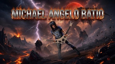 Event poster:  Bochnia Rocks - Michel Angelo Batio 